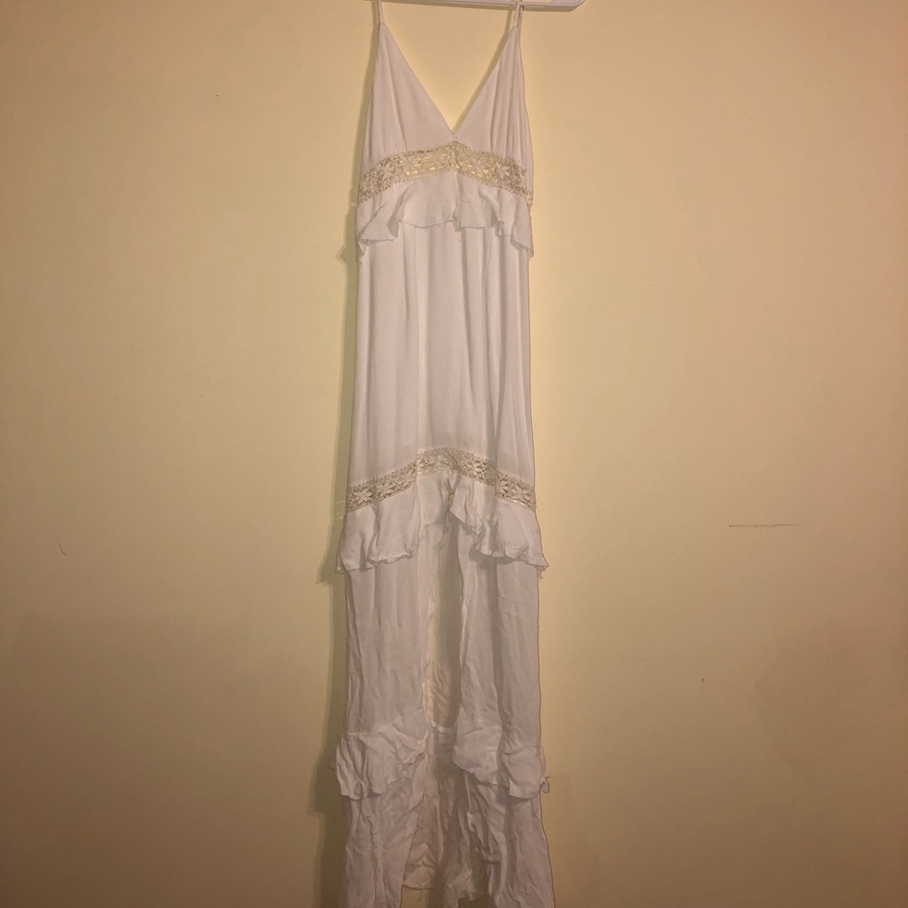 Forever 21 Long White Dress
